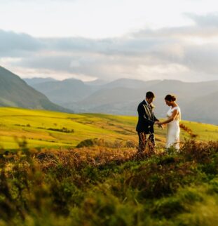 Andrea and Ryan's Lockdown Love Story in the Lakes