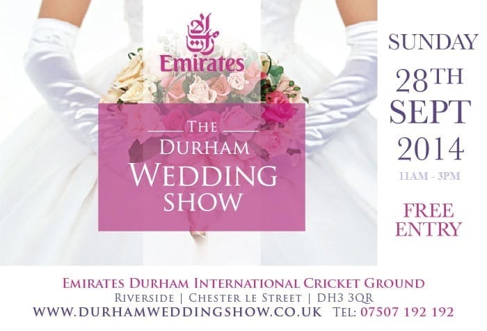 Pick Up Belle Bridal at The Durham Wedding Show - Sunday 28th September 2014