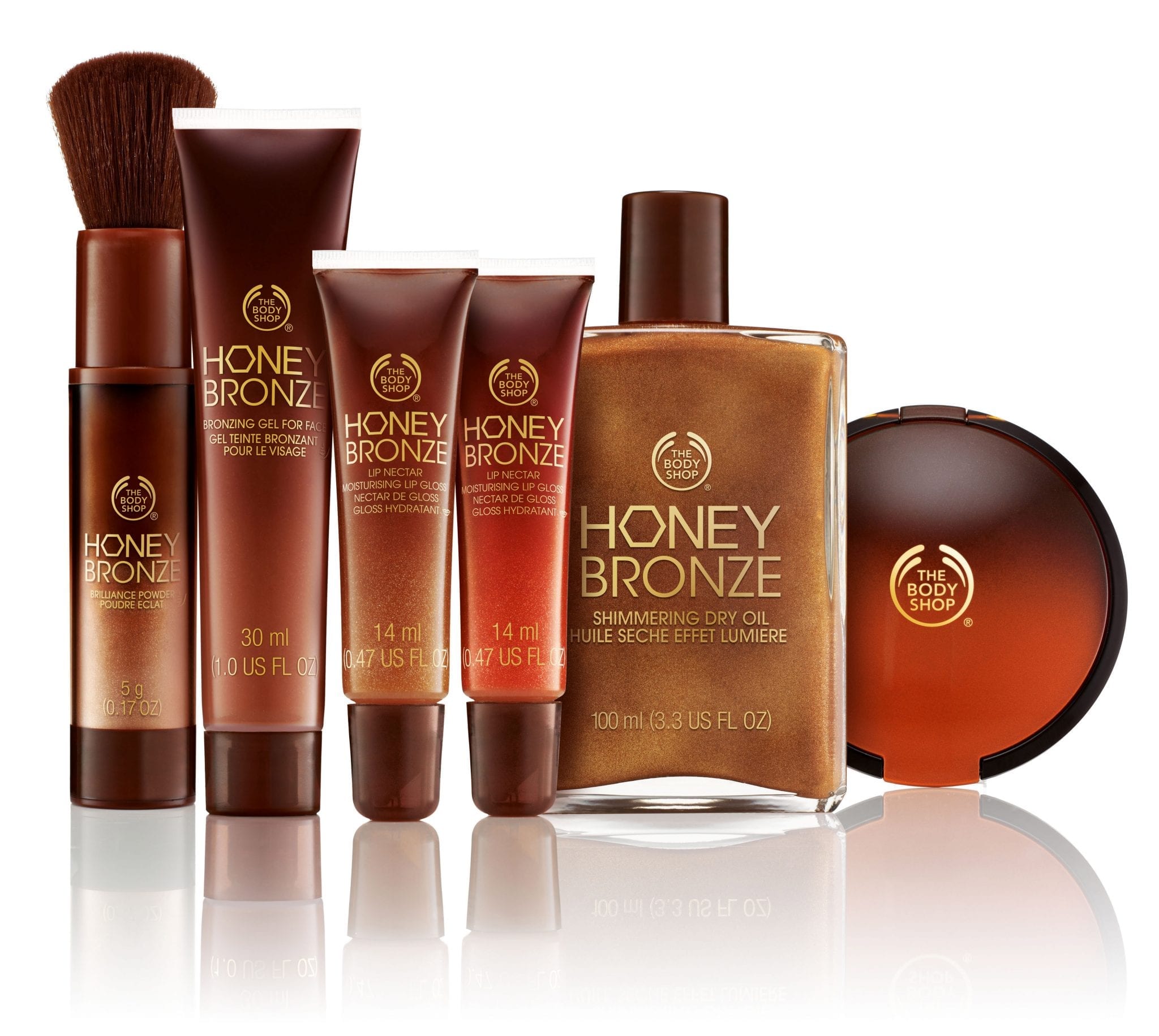 Make up for a golden glow - The Body Shop Honey Bronze Collection