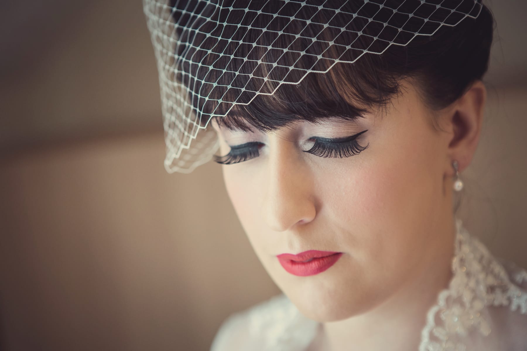 Real Life Vintage Bridal Beauty Inspiration from Kate Pymm