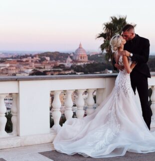 Chloe and Footballer Davide Santon's Italian Dream