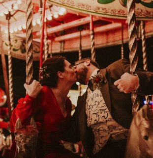 A Winter Wonderland Wedding at Barmbyfield Barns