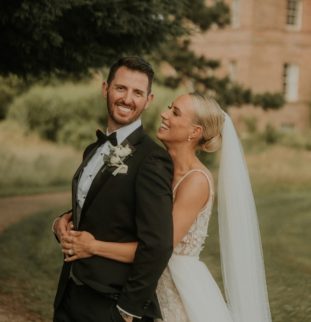 A Traditional but Chic Monochrome Wedding at Newton hall