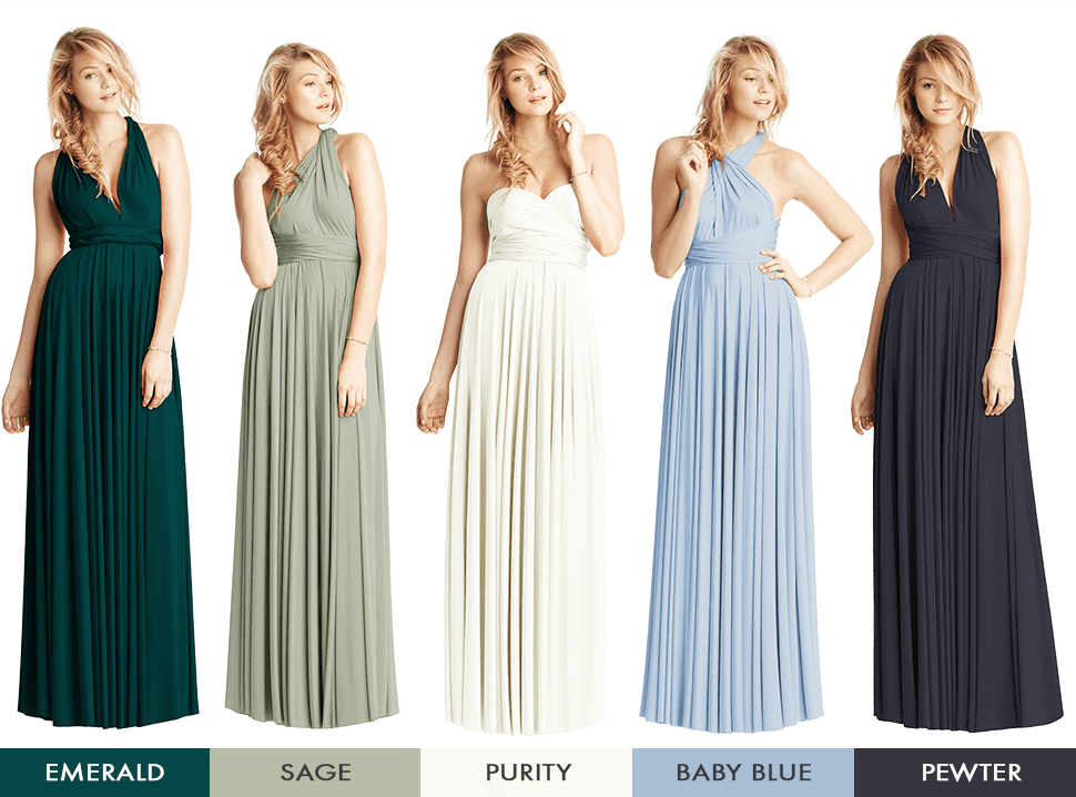 Twobirds Bridesmaid Launch New Colours for 2016 Weddings